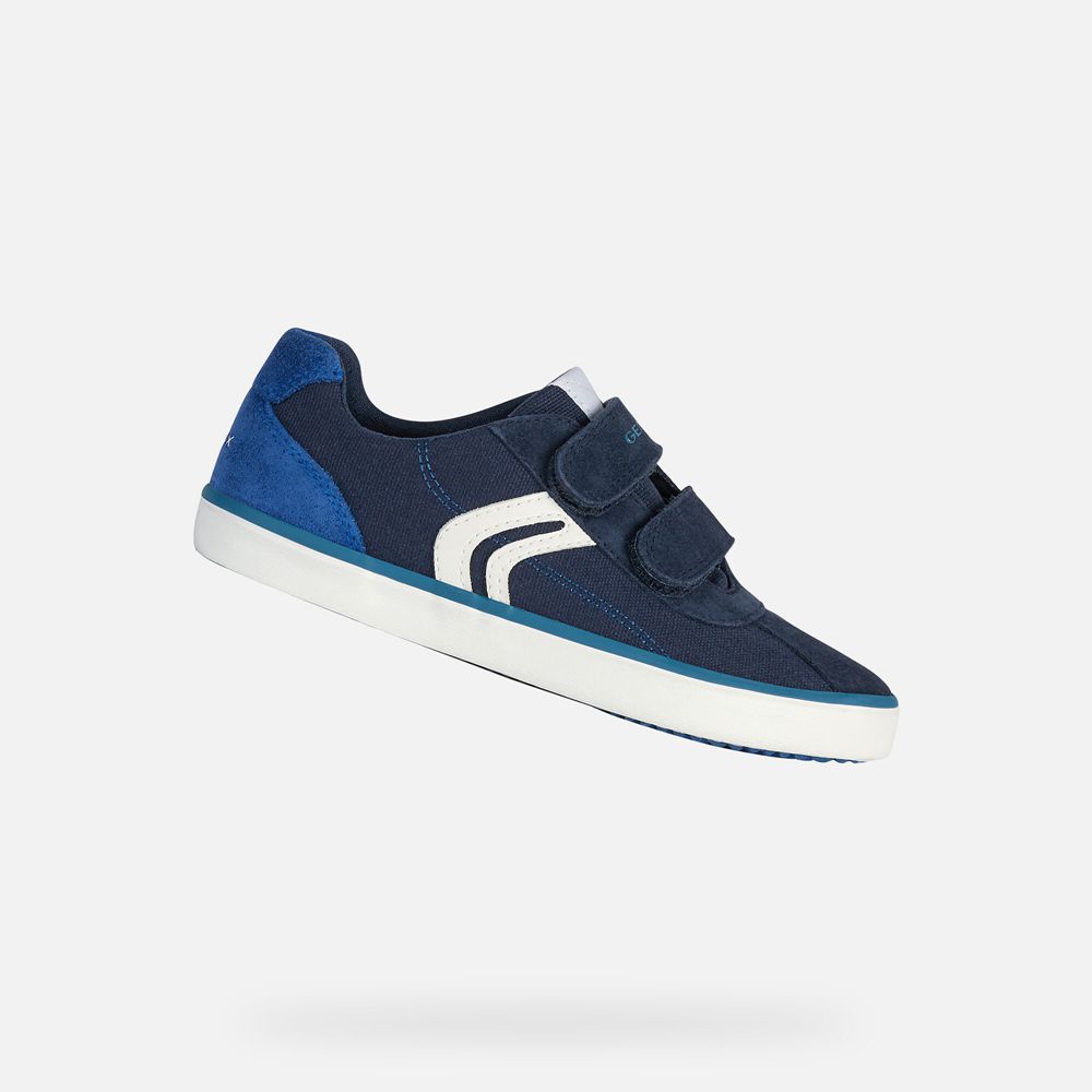 Geox Sneakers Navy Kilwi - Geox Boys Shoes - WMJATE784